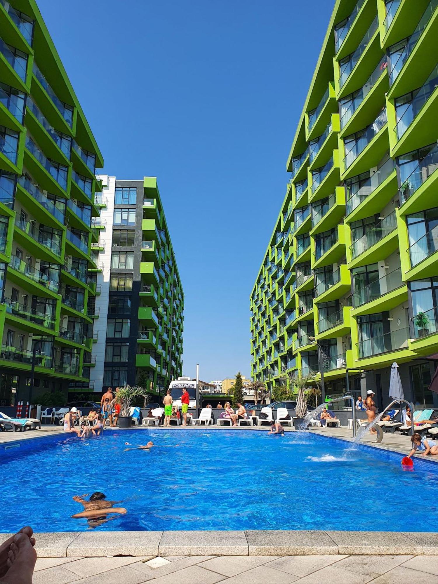 Andreas - Pool & Spa Beach Resort Năvodari Exterior foto
